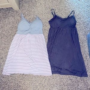Maternity/nursing night gowns